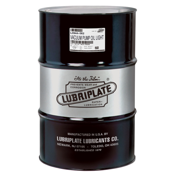 Lubriplate Vac. Pump Oil Lt, Drum, Iso-46 Fluid For Vacuum Pumps L0944-062